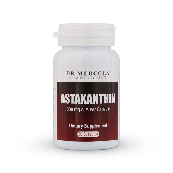 Astaxanthin is a strong antioxidant